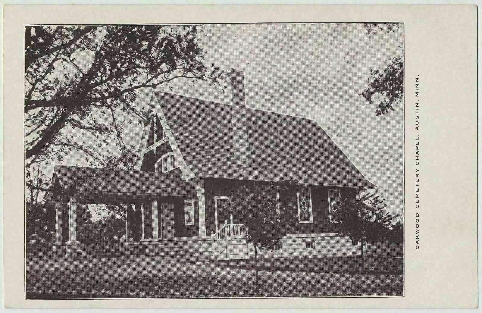 Oakwood Cemetery Chapel, Austin, Minnesota ca.1900