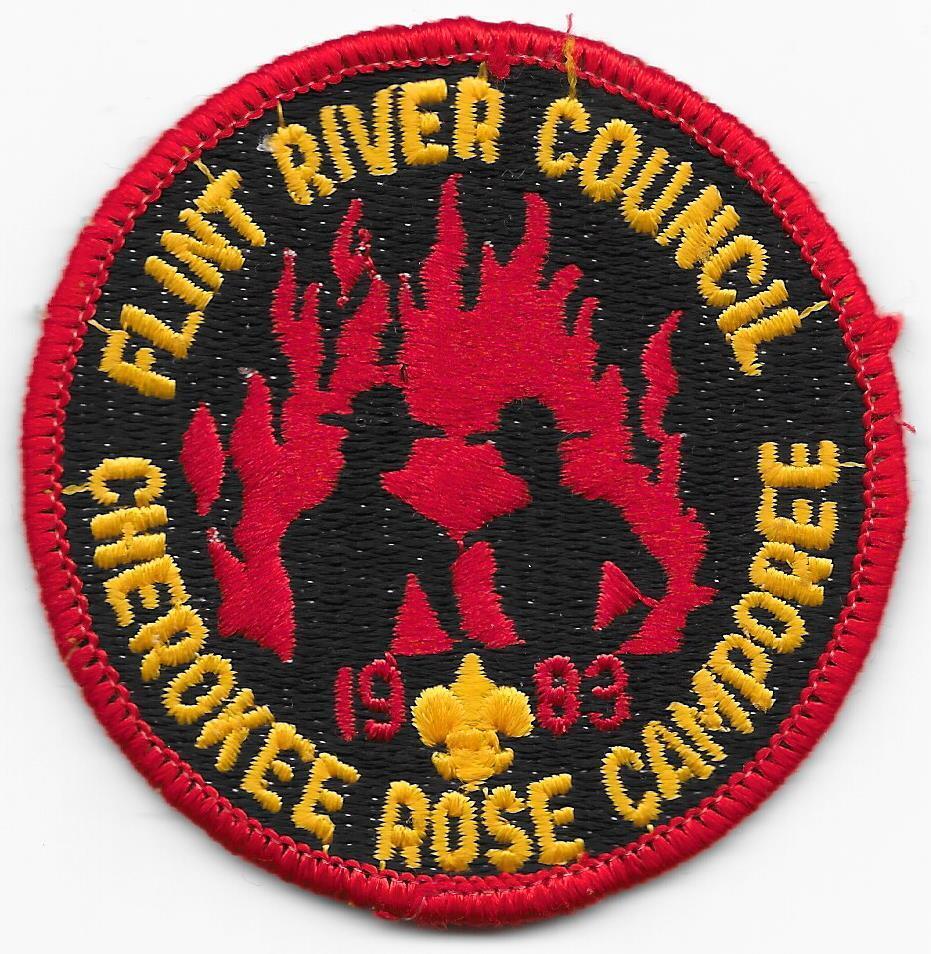1983 Cherokee Rose Camporee Flint River Council Boy Scouts of America BSA