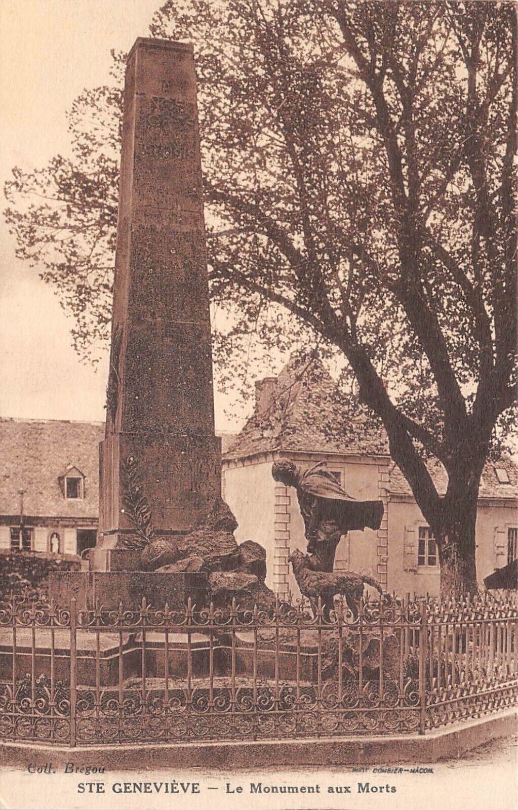 CPA Sainte-Geneviève le monument to the dead (144370)