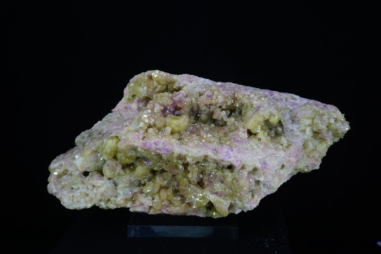 Vesuvianite / Rare 13.5cm Mineral Specimen / Jeffrey Mine, Canada