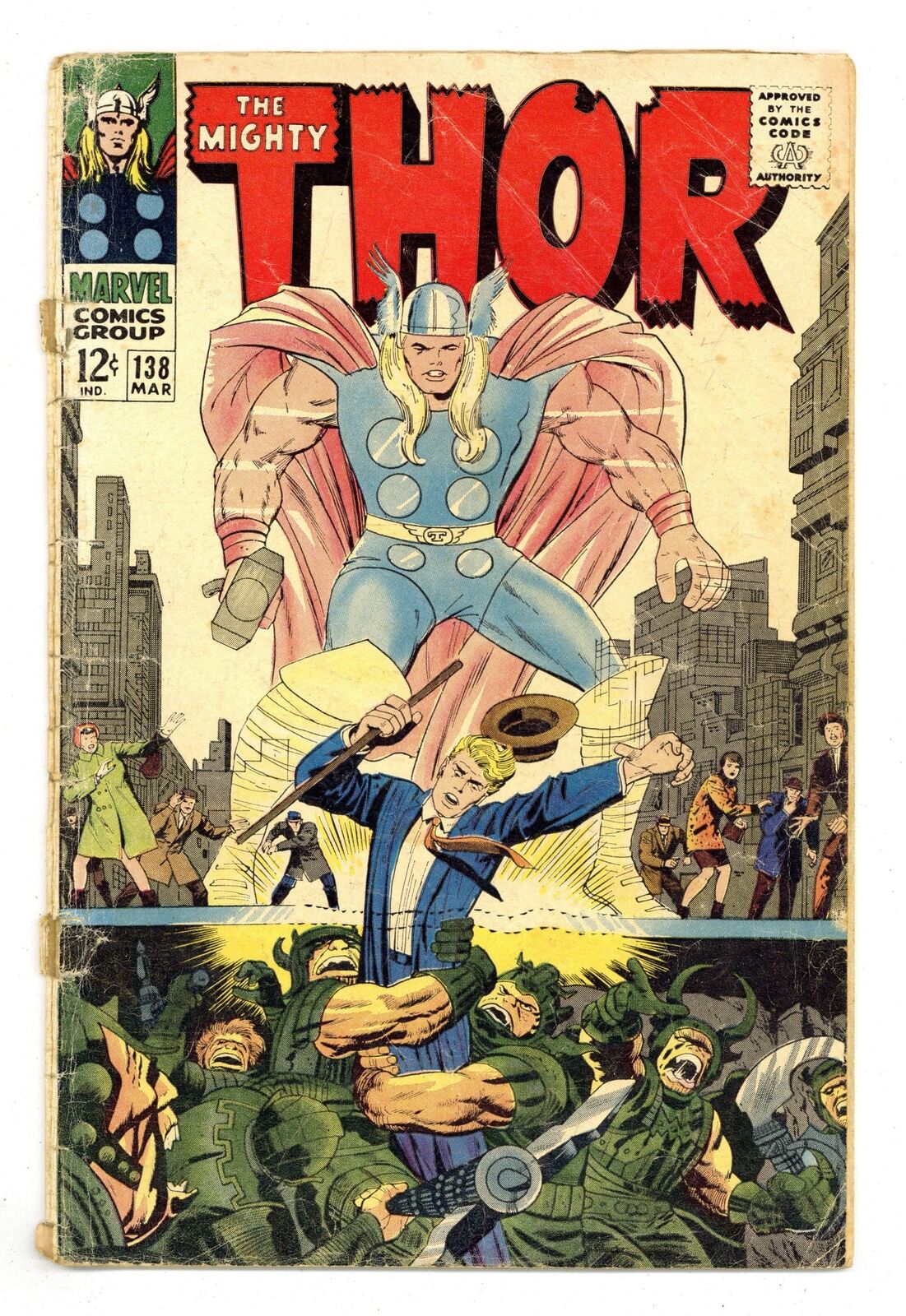 Thor #138 PR 0.5 1967 Low Grade