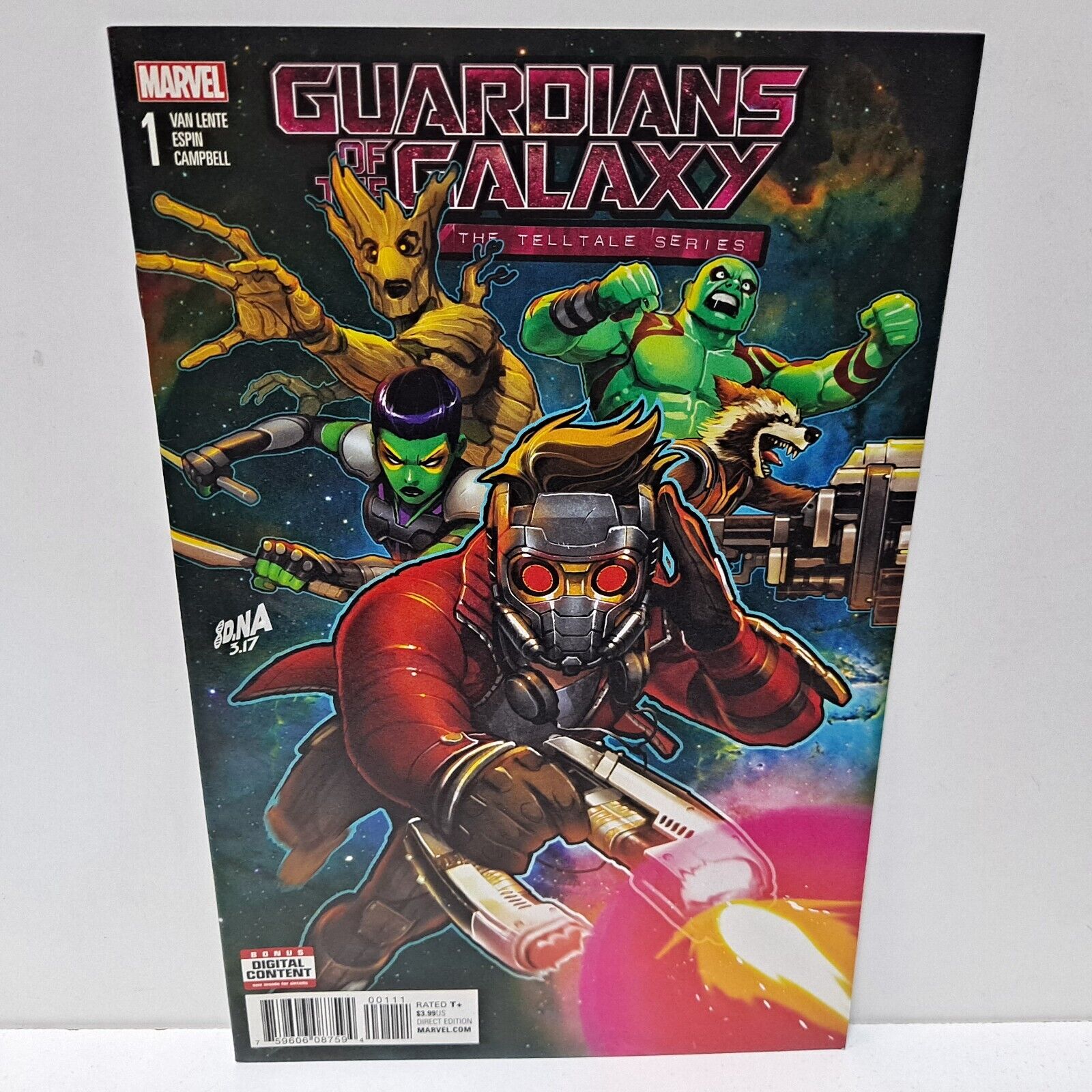Guardians of the Galaxy The Telltale Games #1 Marvel Comics VF/NM