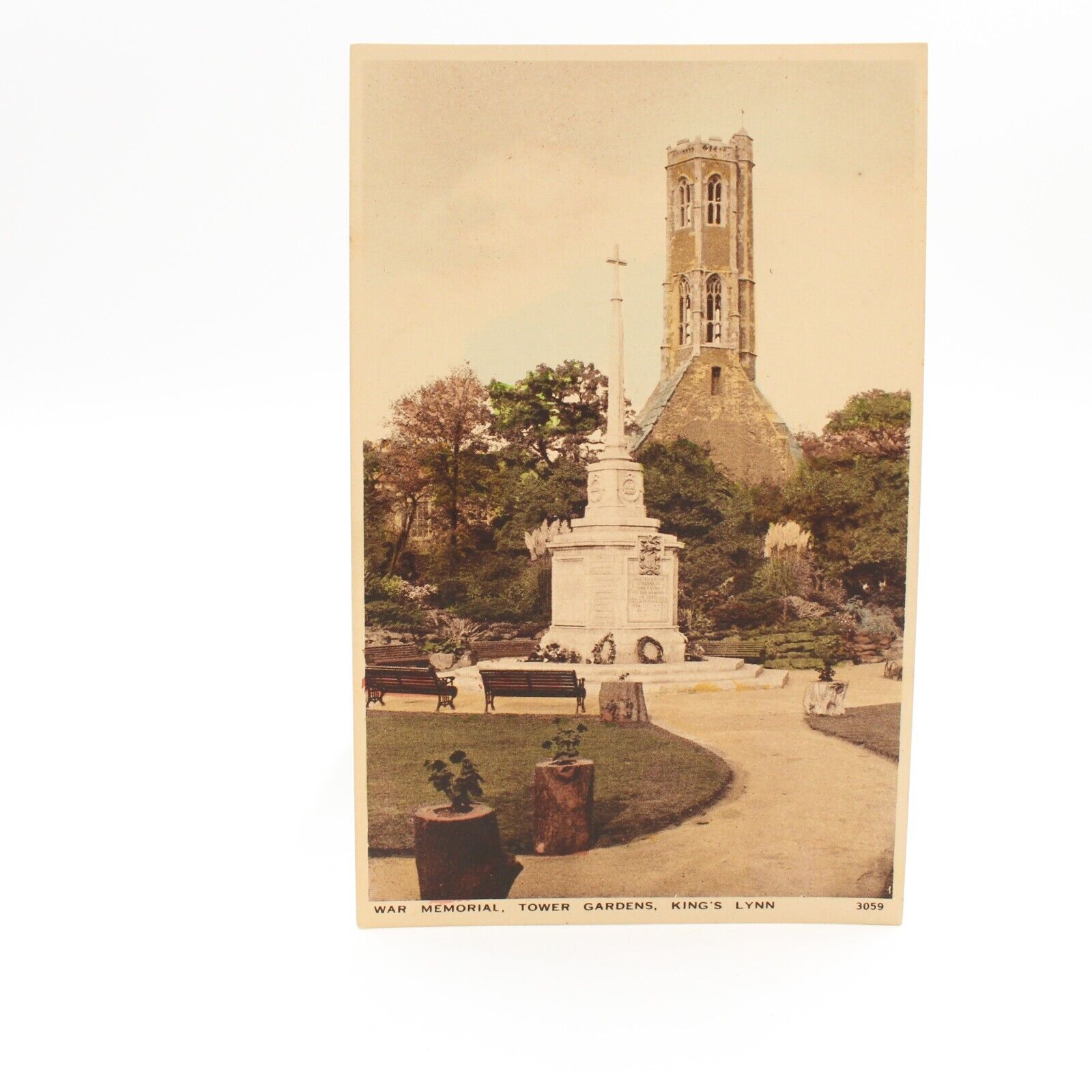 Tower Gardens War Memorial King\'s Lynn Norfolk England UK Postcard Unposted