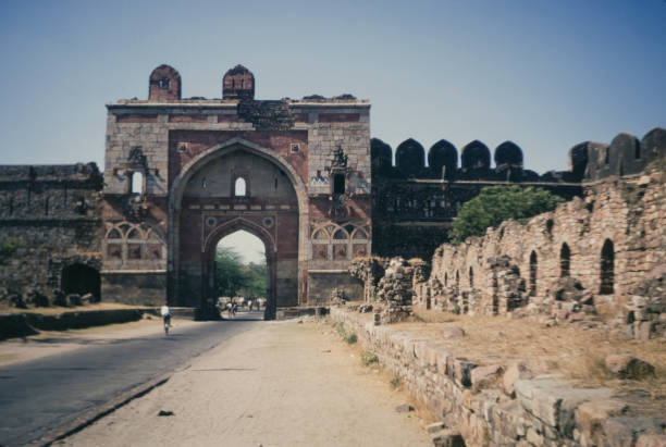 Purana Qila Fort In Delhi, India 1969 Historic Old Photo