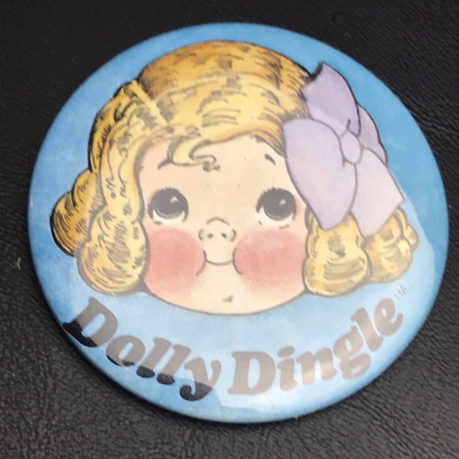 Dolly Dingle Pin Button Pinback Vintage