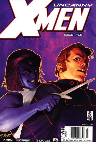 Uncanny X-Men, The #406 (Newsstand) FN; Marvel | Joe Casey Mystique - we combine