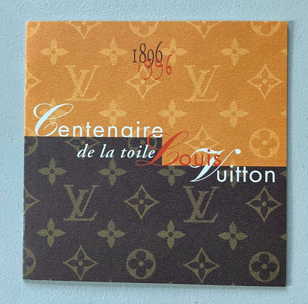 Louis Vuitton 100 Years Centennial Designer Stamp Booklet