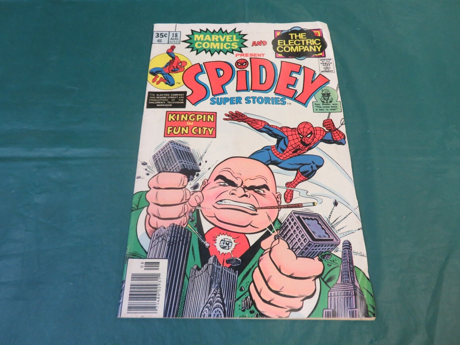 August 1976 Marvel Comic: Spidey Super Stories #18 *Spider-Man & Kingpin