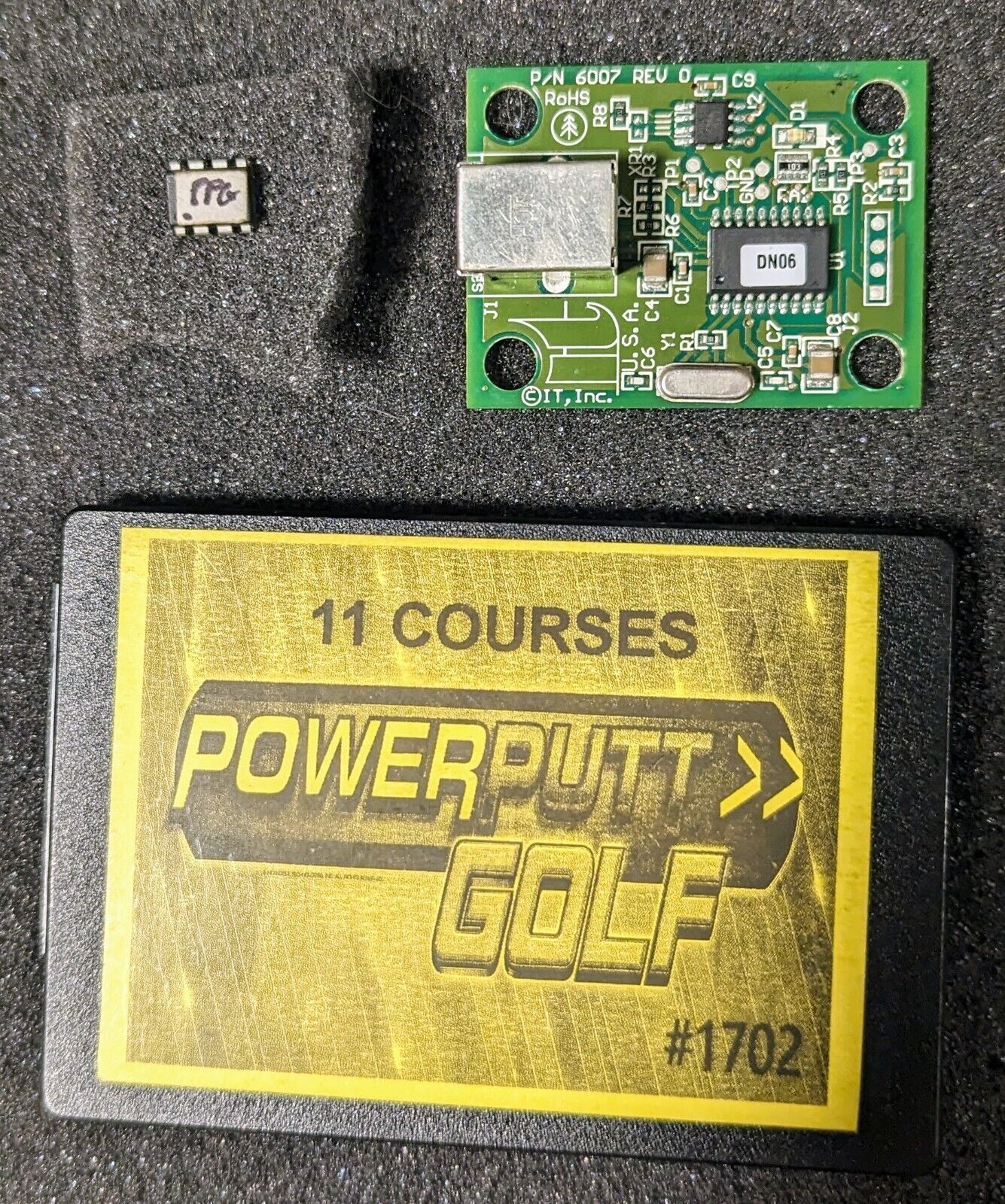 Power Putt 11 Courses + *CID #21* + Security Chip + Original SSD #1702