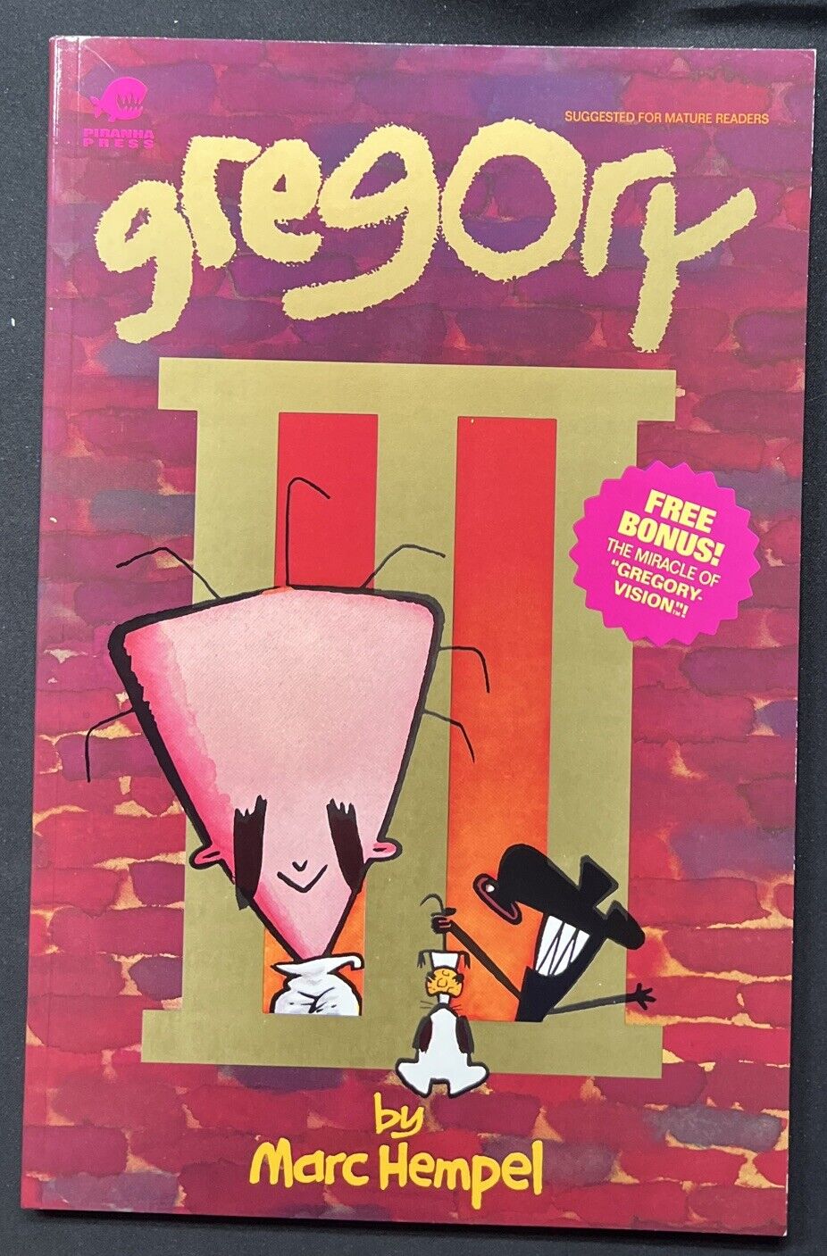 Gregory the Third by Marc Hempel Trade Paperback Very Fine