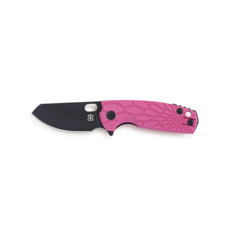 FOX KNIVES Brighten Blades Baby Core BB-608PB Hot Pink Stainless Pocket Knife