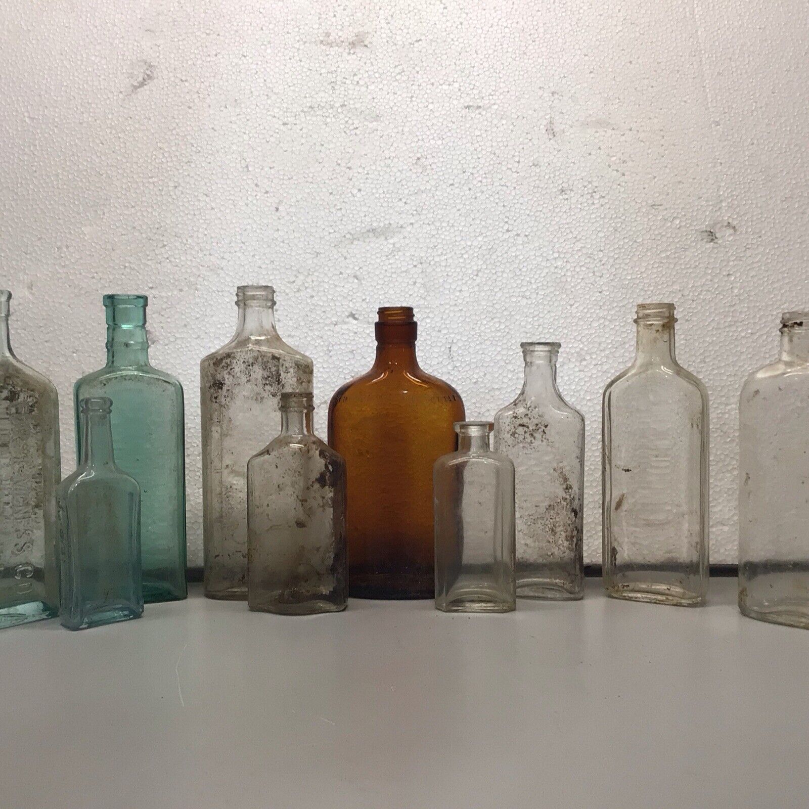 Antique Glass Bottles Lot #1
