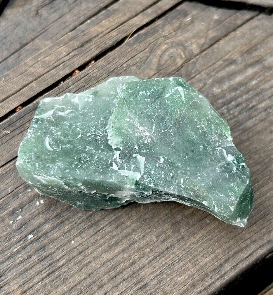 AFRICAN Nephrite JADE Raw Rough Green Crystal Mineral Specimen - Swaziland