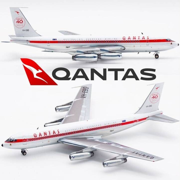 InFlight 1/200 IF701QF0221P Boeing 707-100 Qantas 