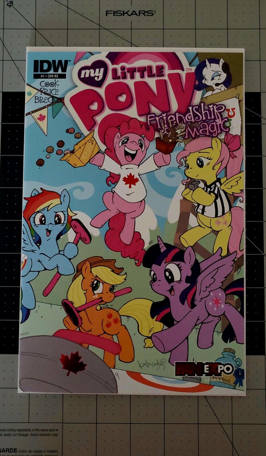 My Little Pony #1 Friendship is Magic FanExpo Katie Cook Variant Cover IDW NM