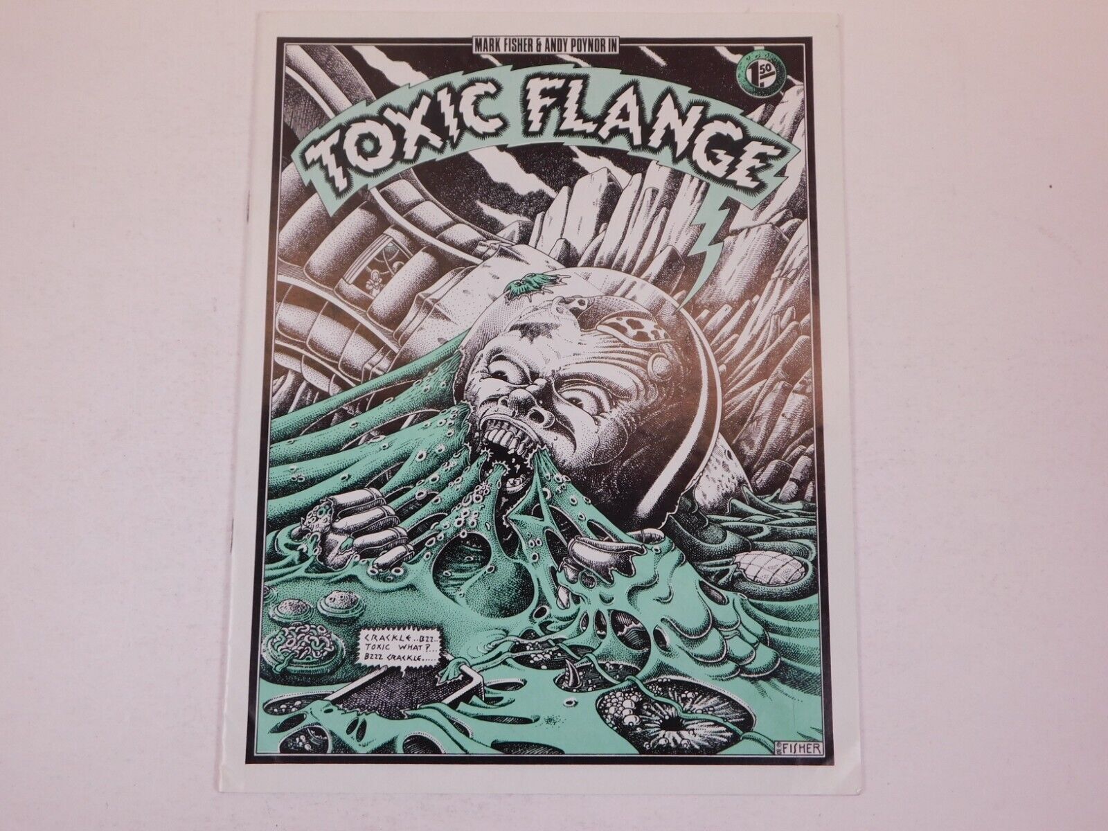 Toxic Flange Underground Comic F/VF 7.0 Flipbook Clean Copy 1980 1st Print Comix