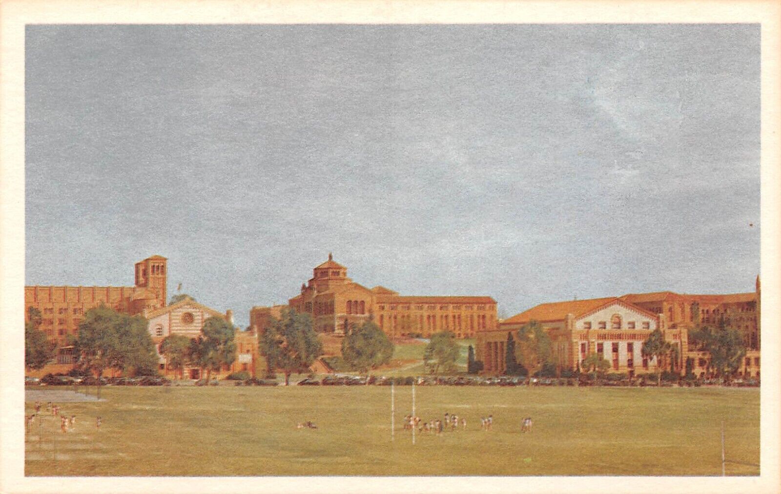 D1959 U. C. L. A., University of California at Los Angeles CA - Vintage Postcard