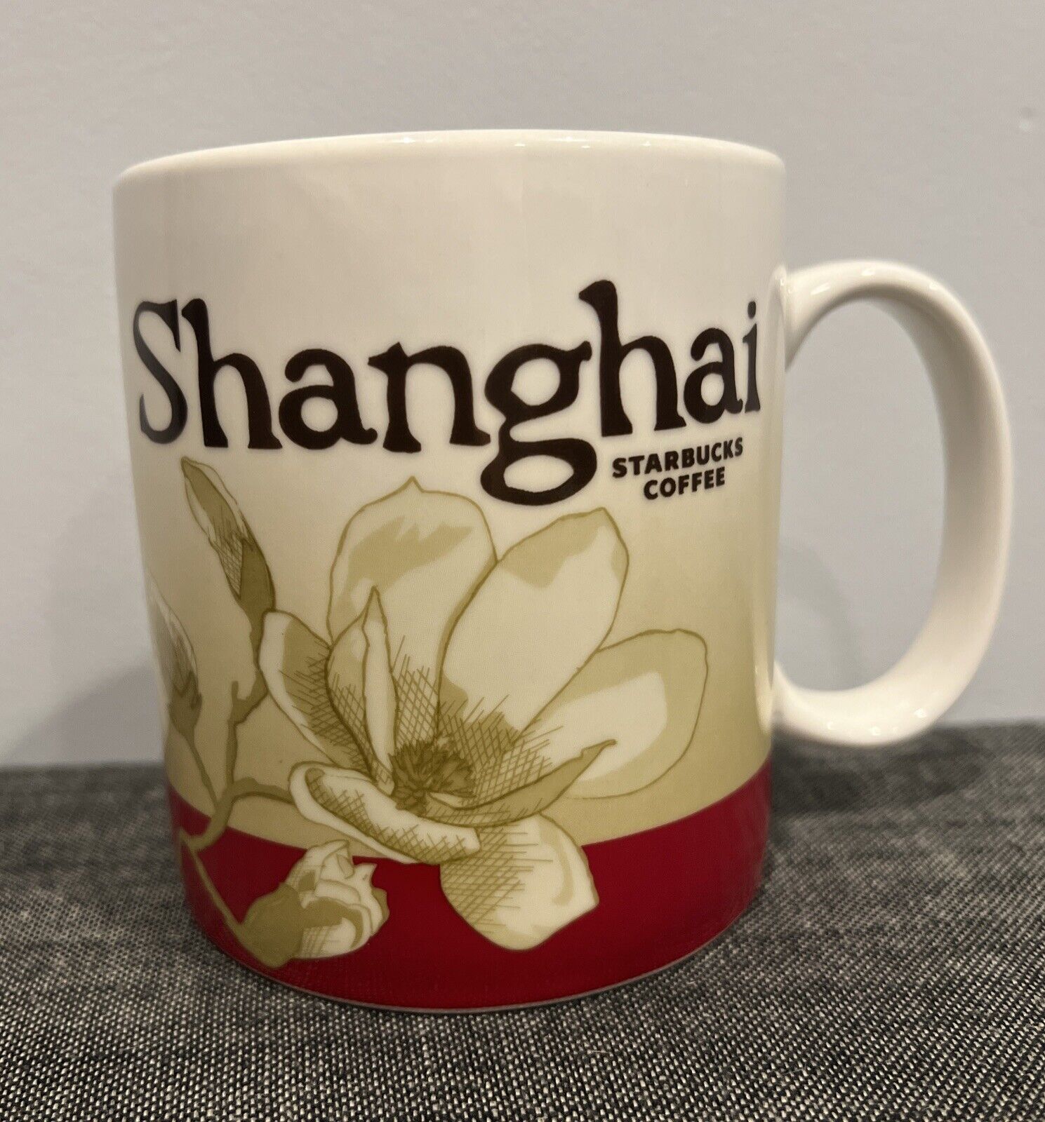 2008 Starbucks Global Icon Collector Series Coffee Mug 16 oz - Shanghai, China