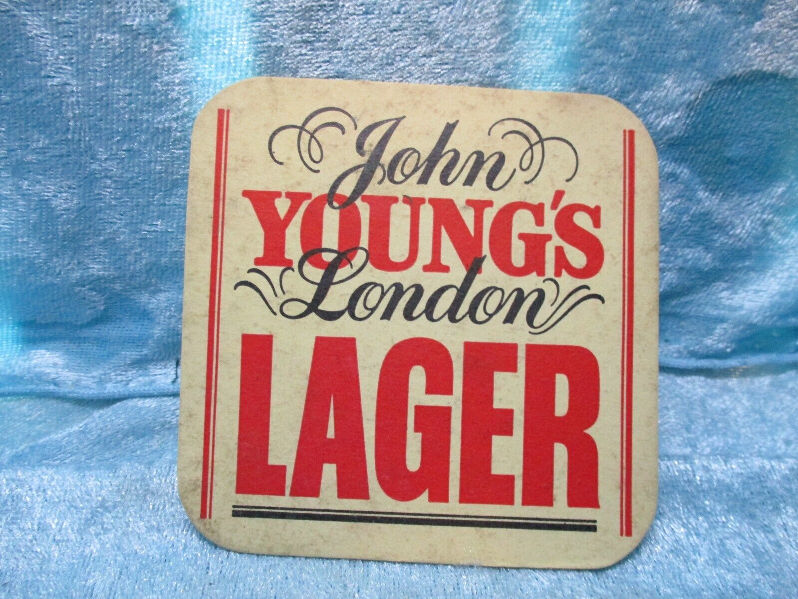 John Young\'s London Lager Coaster