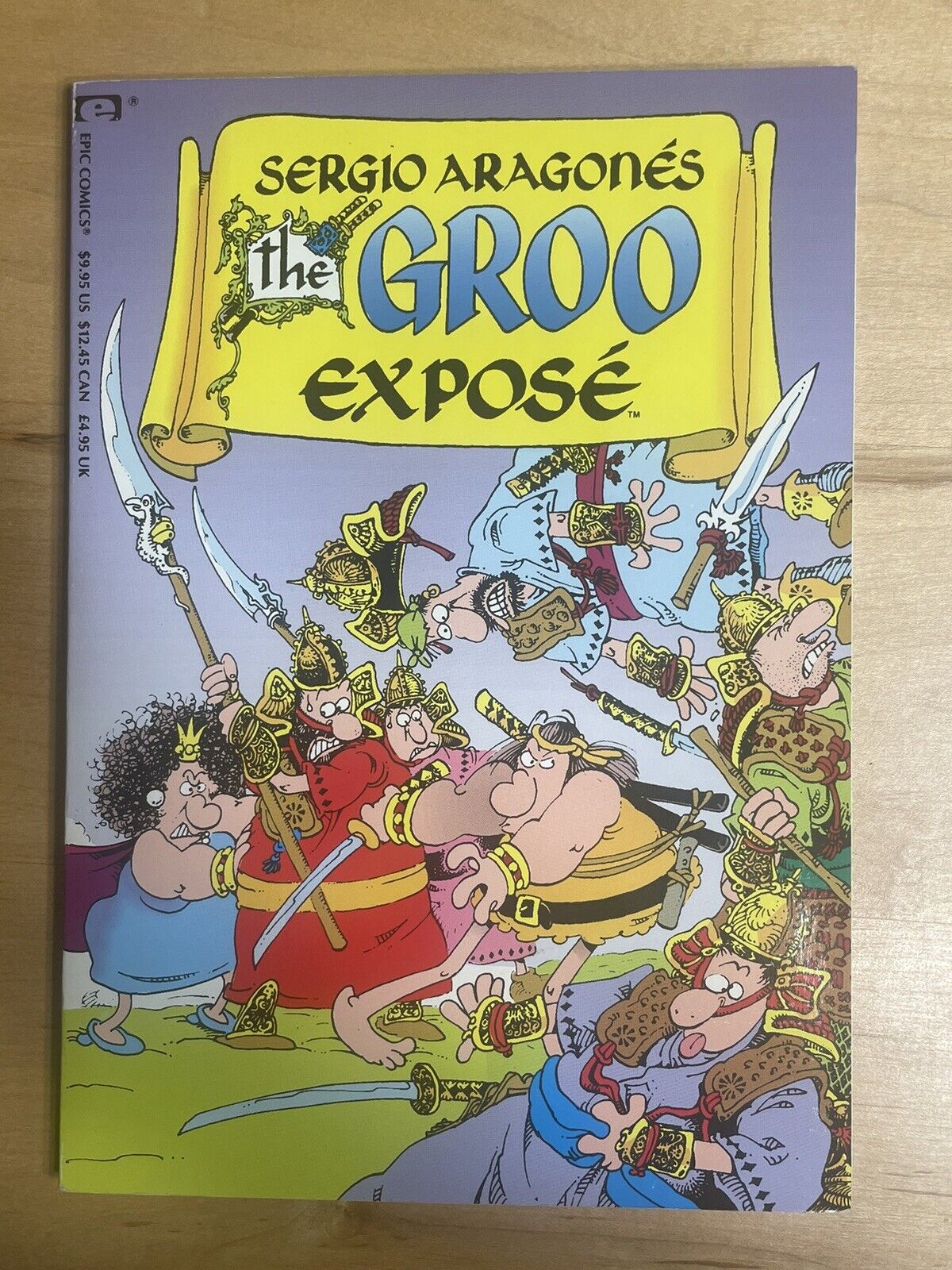 Sergio Aragones: The Groo Expose TPB (1993) Epic Comics ~ First Printing
