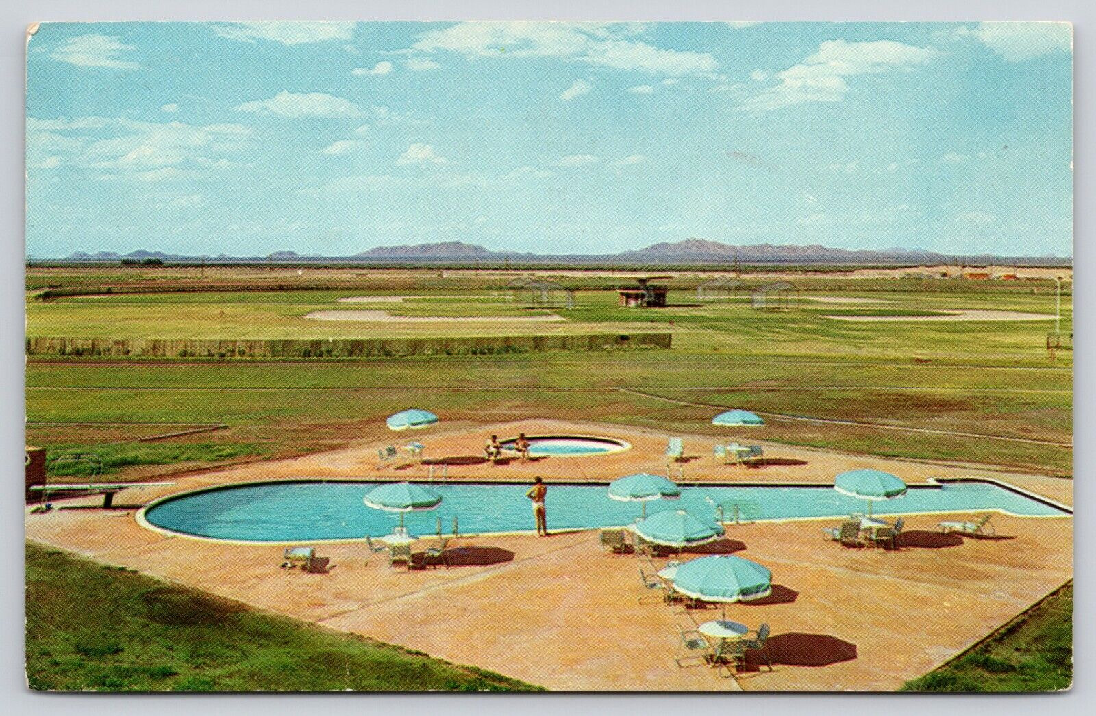 Postcard - San Fran. Giants, Francisco Grande Hotel, Casa Grande, AZ, 1970 (Q37)