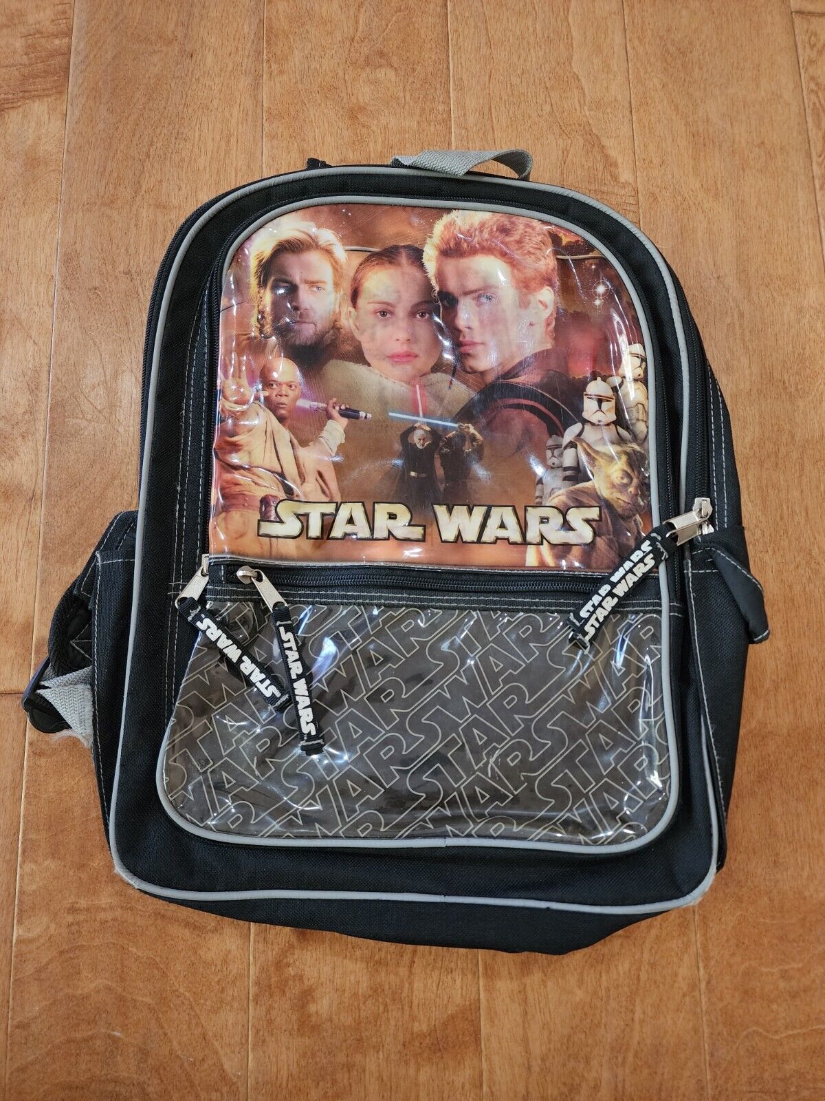 Star Wars Attack of the Clones Heroes Obi-Wan Padme Mace Anakin Backpack