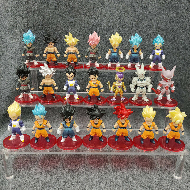 Dragon Ball Z Super Saiyan Son Goku Vetega Gotenks Collection Toys 21pcs/Set