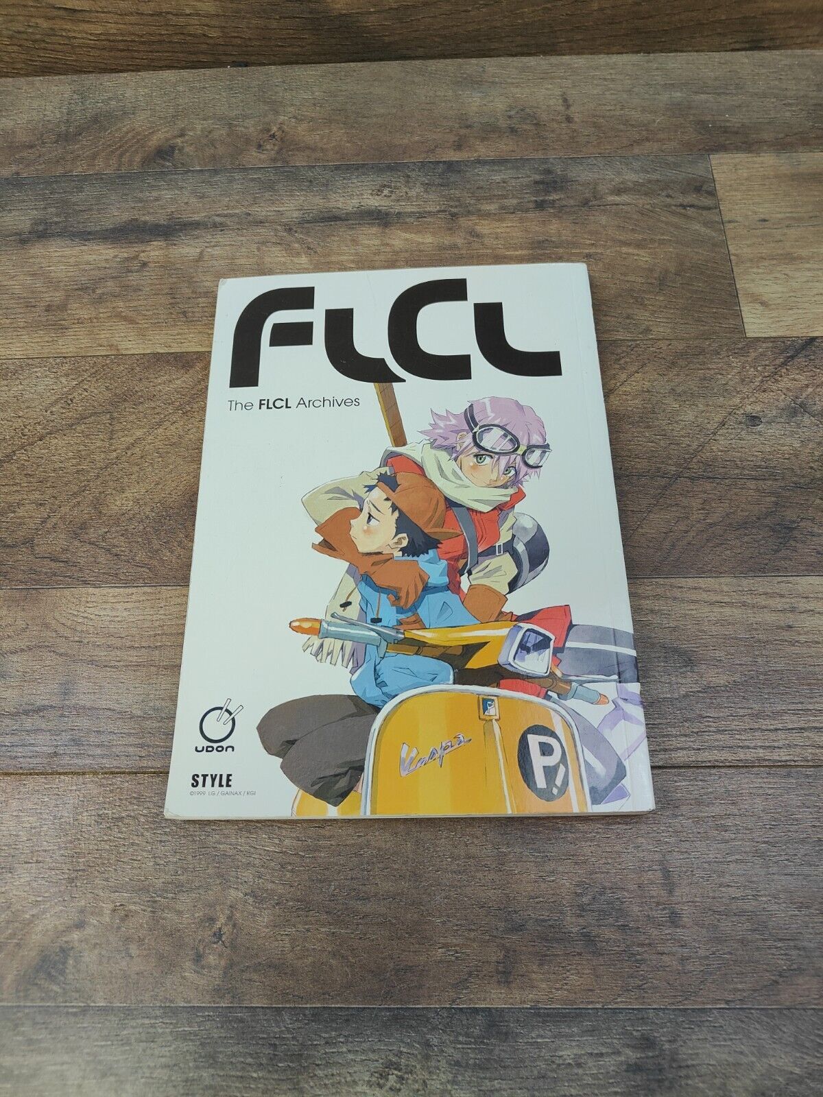 The FLCL Archives Artbook UDON, STYLE, I.G, GAINAX, KGI OUT OF PRINT ULTRA RARE