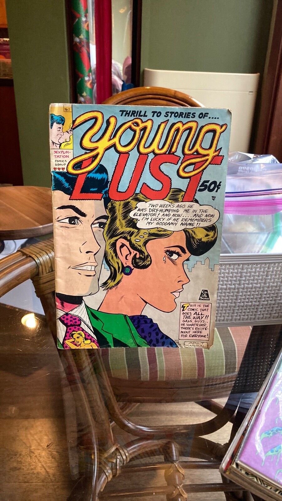Vintage Comic Young Lust No. 1