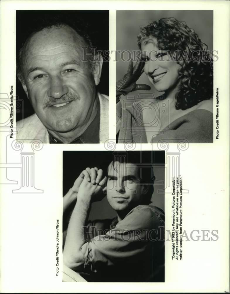 1993 Press Photo Noted Screen stars featured in \