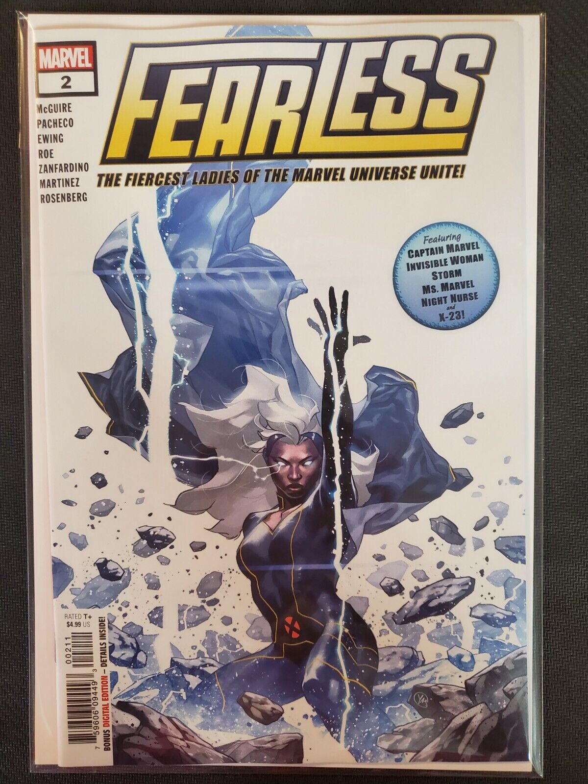 Fearless #2 Marvel VF/NM Comics Book