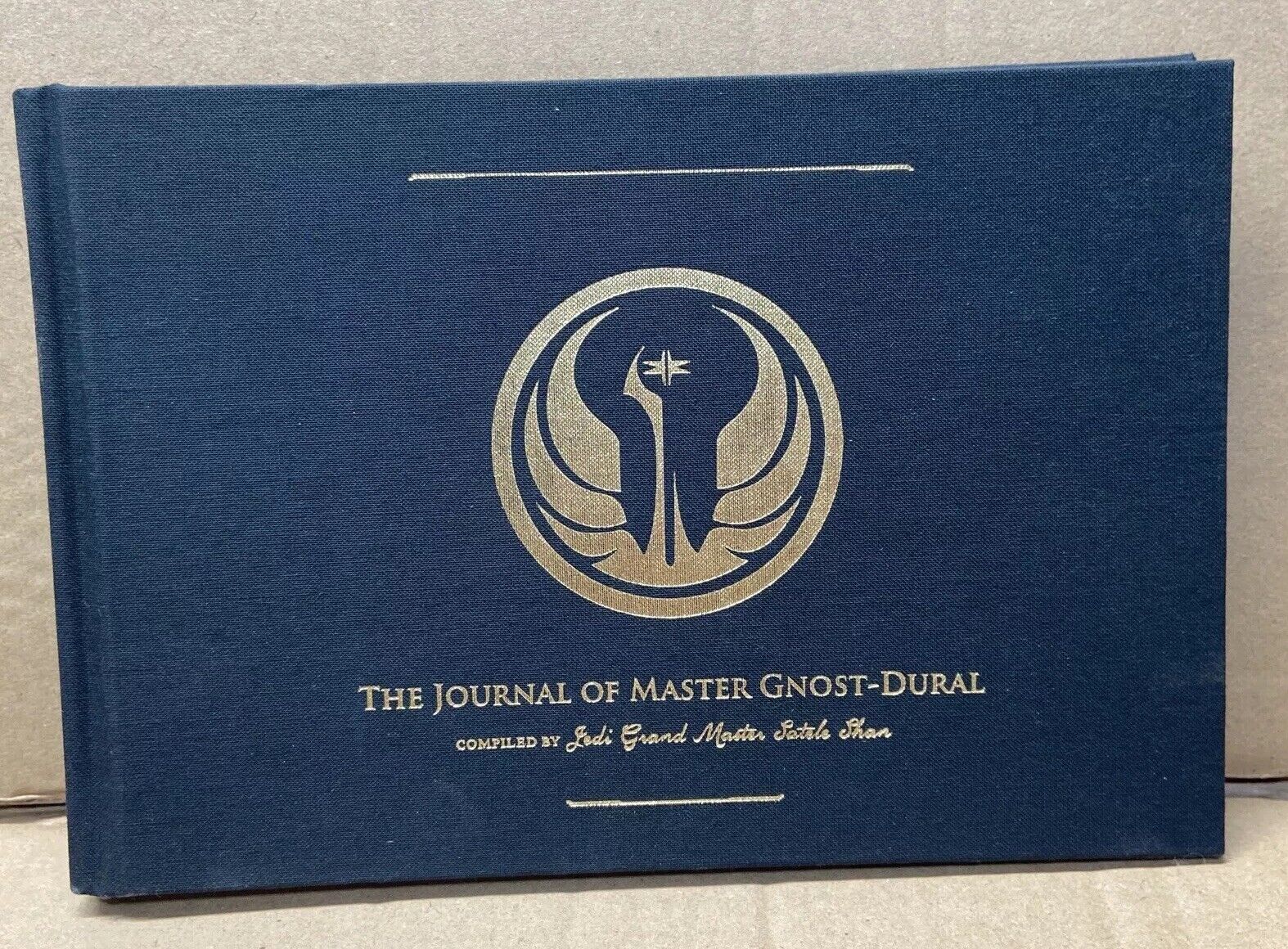 STAR WARS The Journal Of Master Gnost-Dural 2011 Hardcover Book Includes Maps