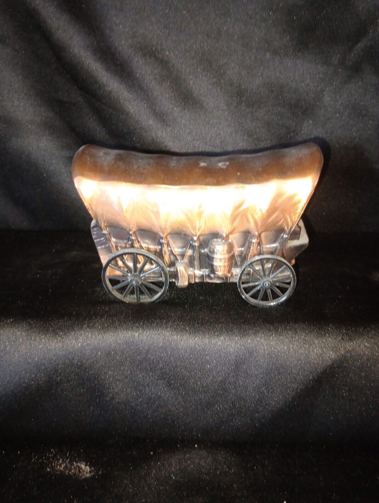Vintage Stagecoach Bank Copper 
