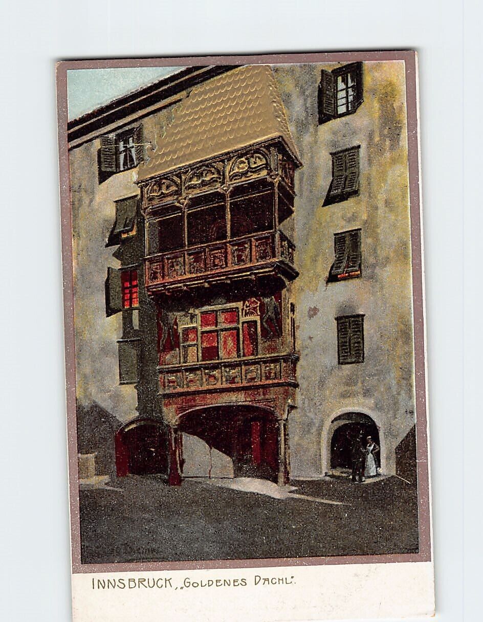 Postcard Goldenes Dachl, Innsbruck, Austria