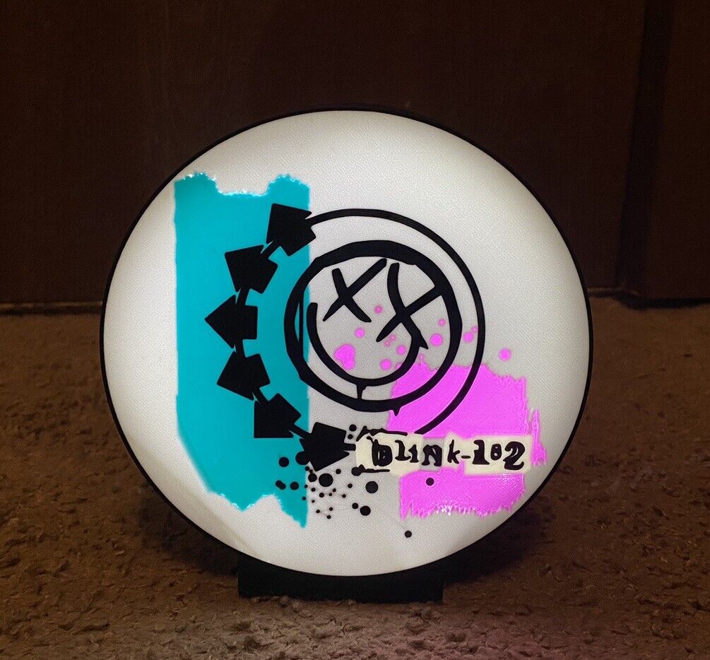 Blink 182 Lightbox Light Up Custom Colors