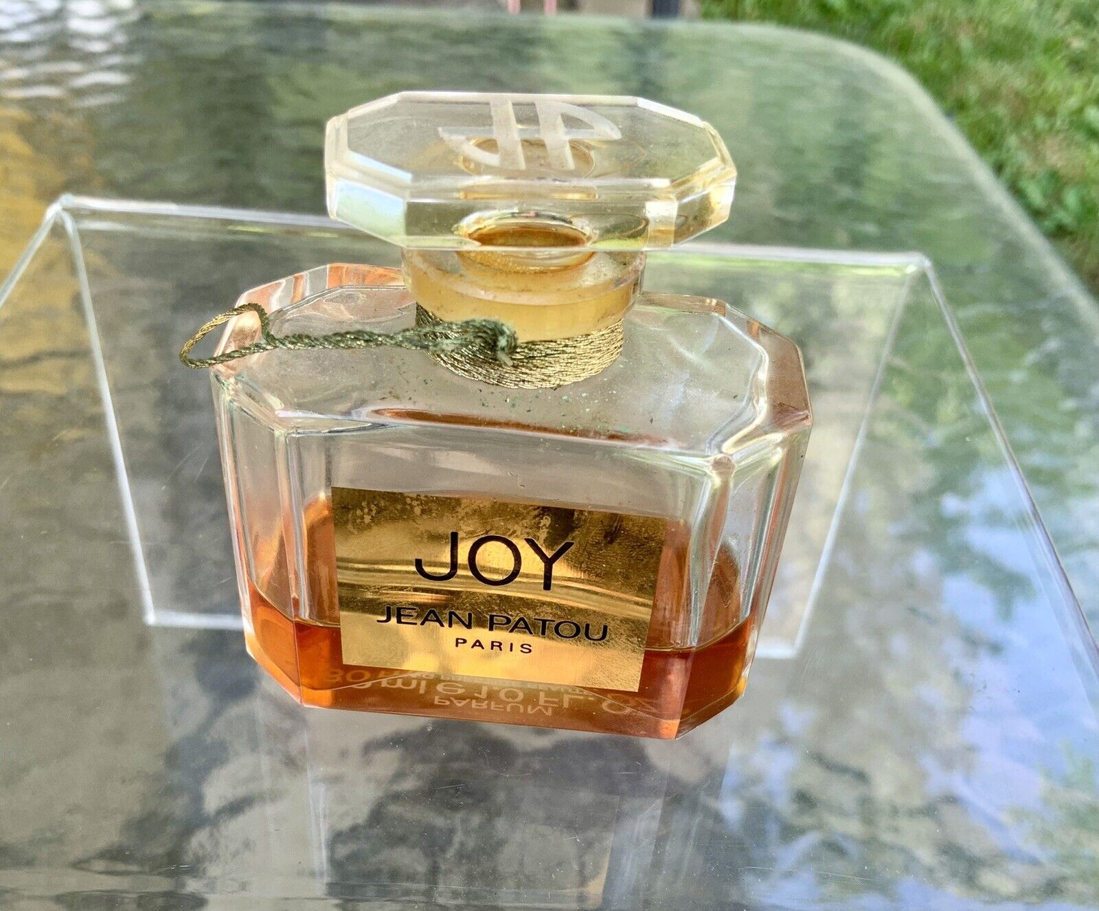 Jean Patou Paris Joy Perfume Crystal Bottle 1 Oz