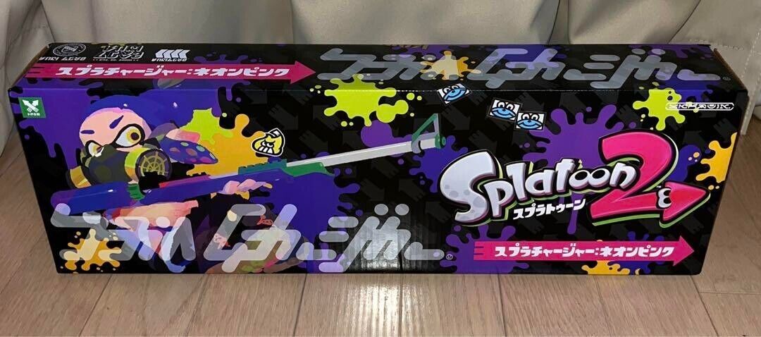 Nintendo Splatoon 2 Water Gun Splat Charger Scope Neon Pink SPT-611PK