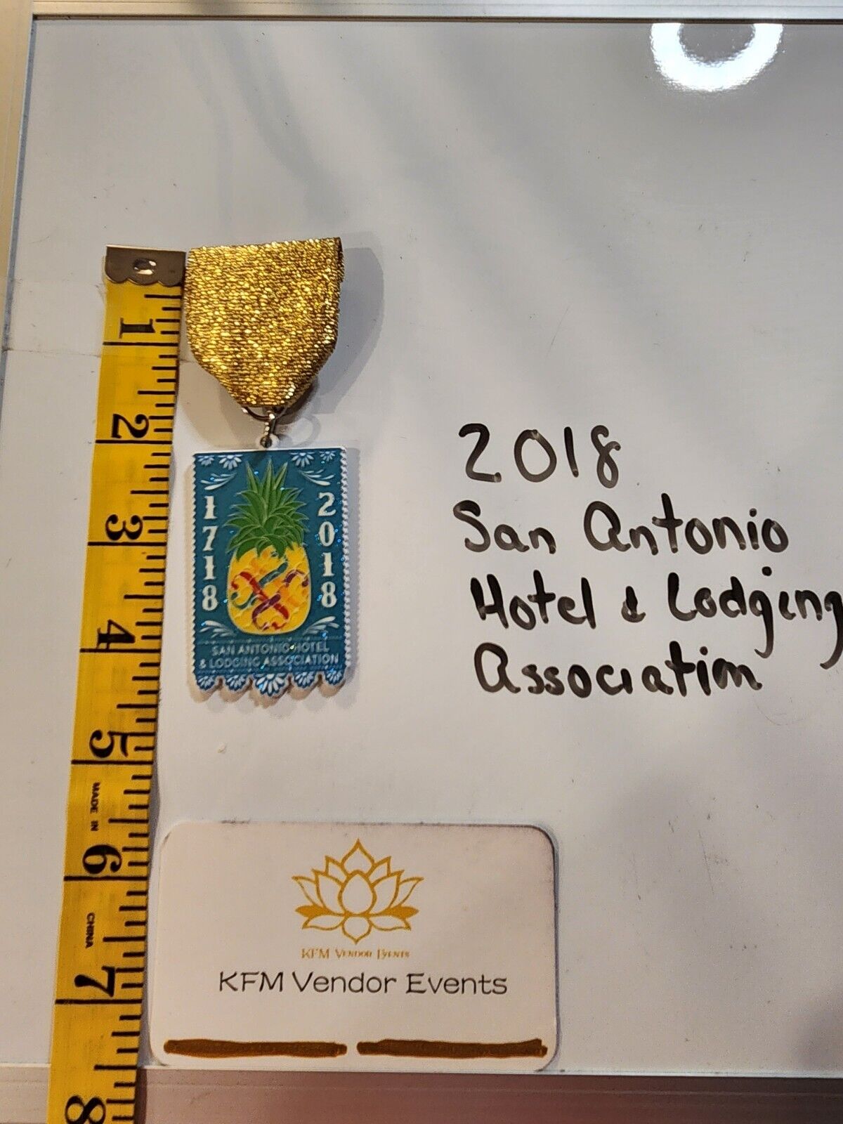 2018 San Antonio Hotel & Lodging Association Fiesta Medal