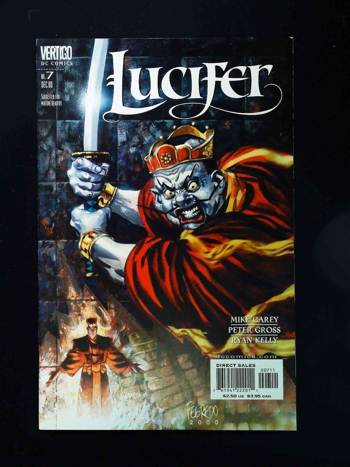 Lucifer #7  Dc/Vertigo Comics 2000 Vf/Nm