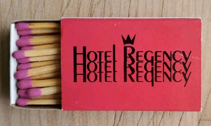 Hotel Regency Media Pennsylvania Matches Unstruck Vtg