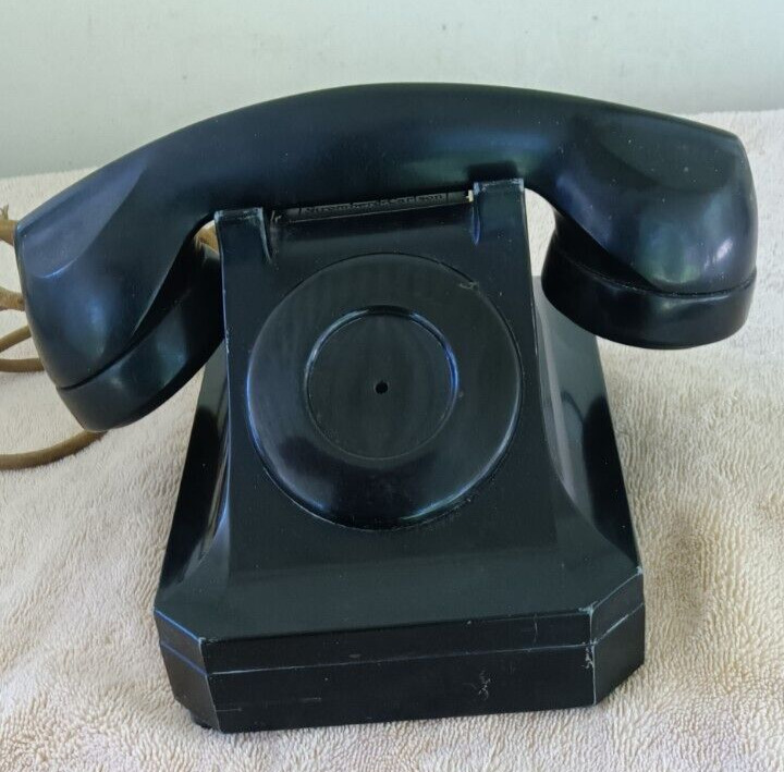 Vintage Phone Stromberg Carlson No Dial Black