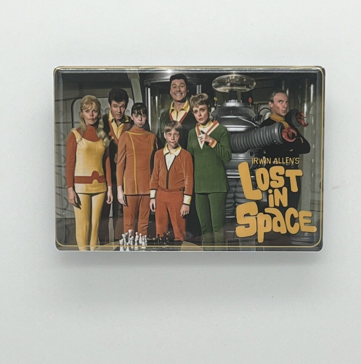 Lost In Space Vintage Sci-Fi Tv Show Poster Fridge / Locker Magnet