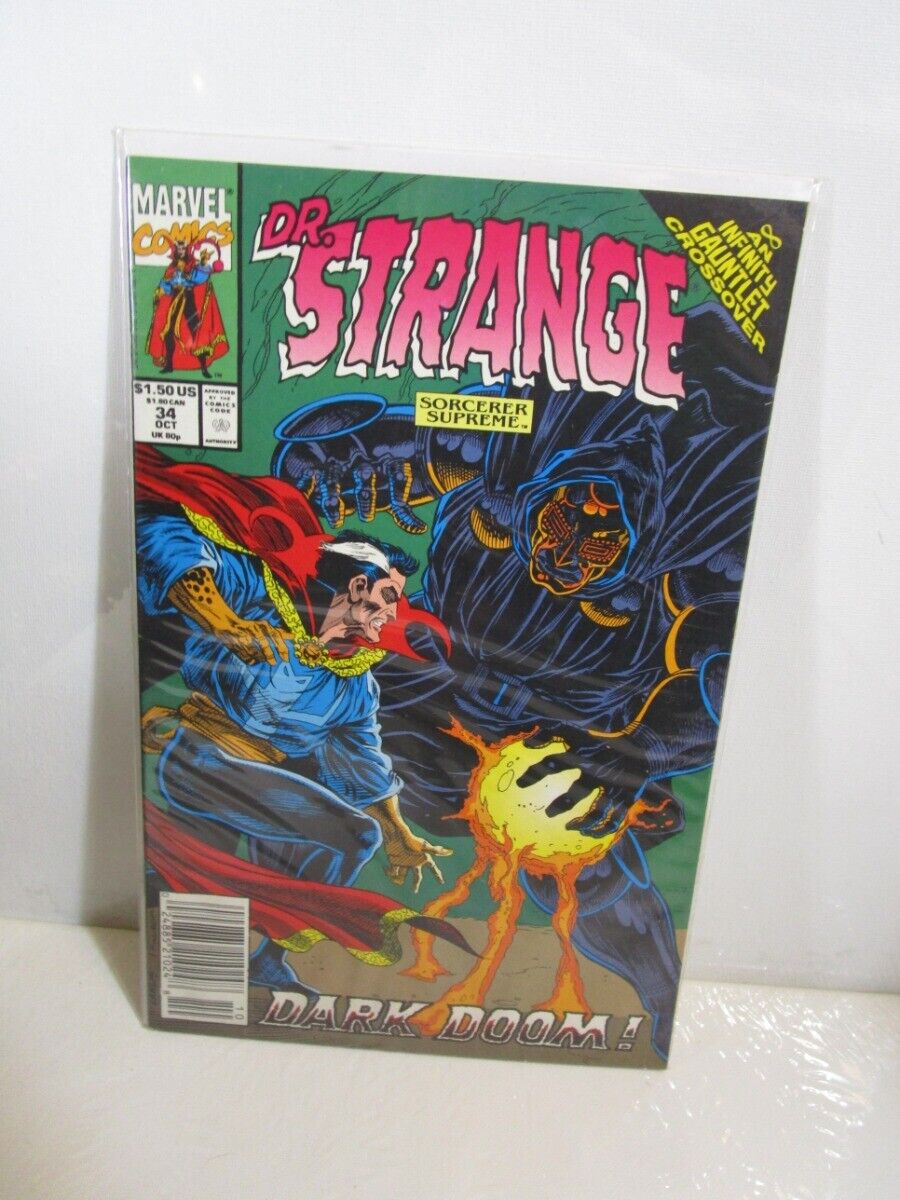 DR. STRANGE SORCERER SUPREME #34 Marvel Comics 1991 BAGGED BOARDED