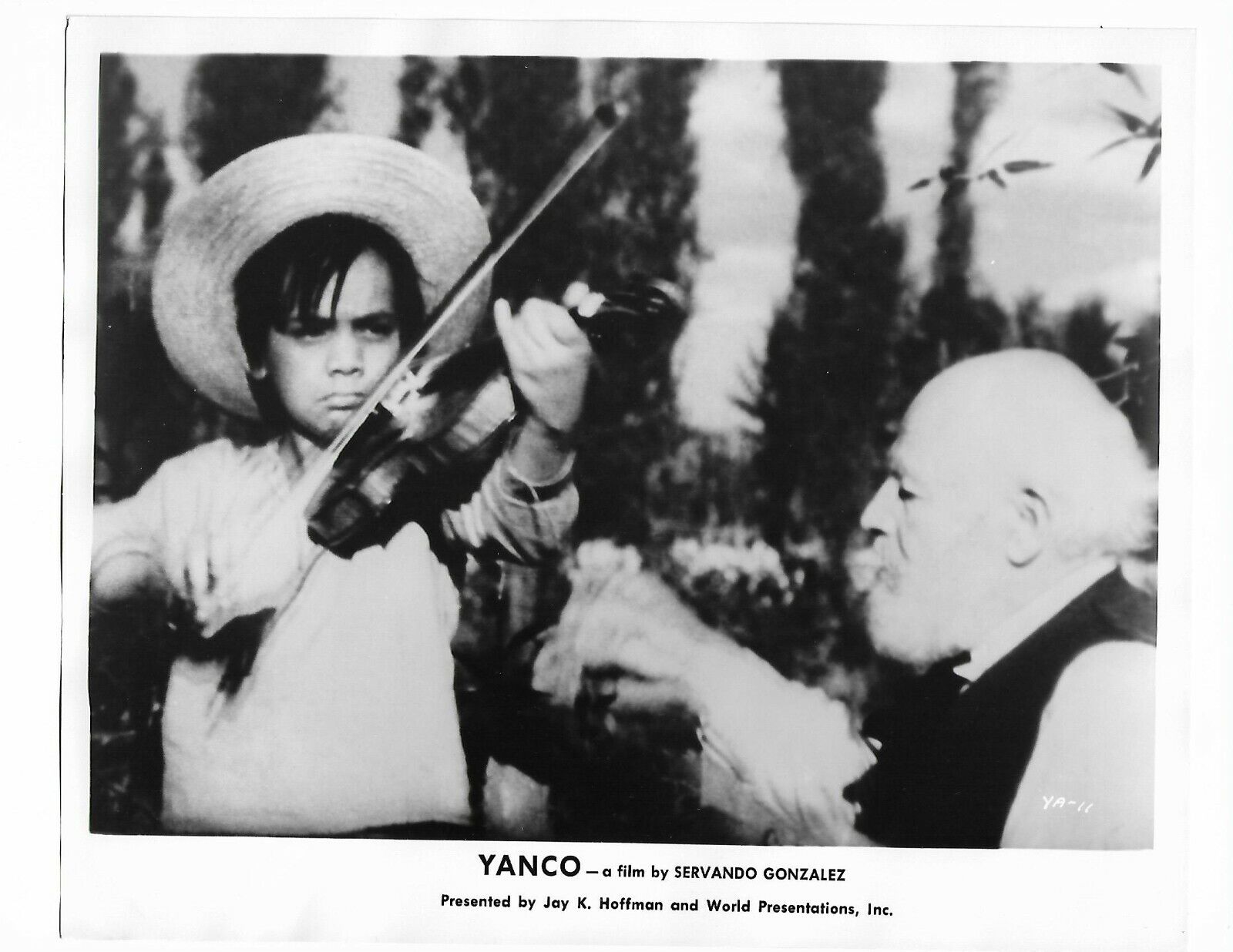 8 x 10 Original Photo From Yanco (1961 Film ) Director: Servando González 