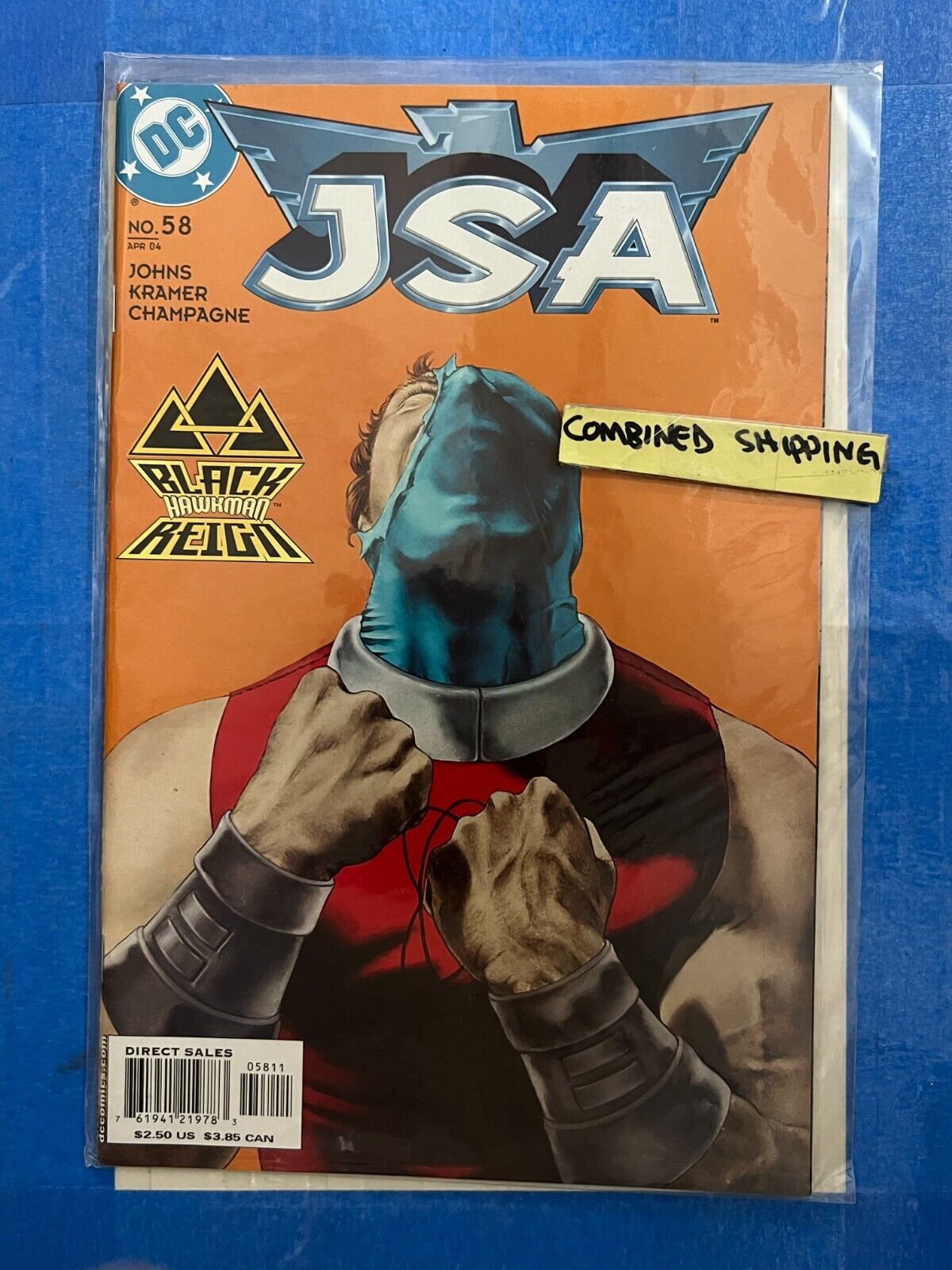 JSA #58 DC Comics  direct sales 2004 | Combined Shipping B&B