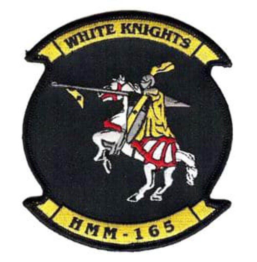 HMM-165 White Knights Patch – Sew On