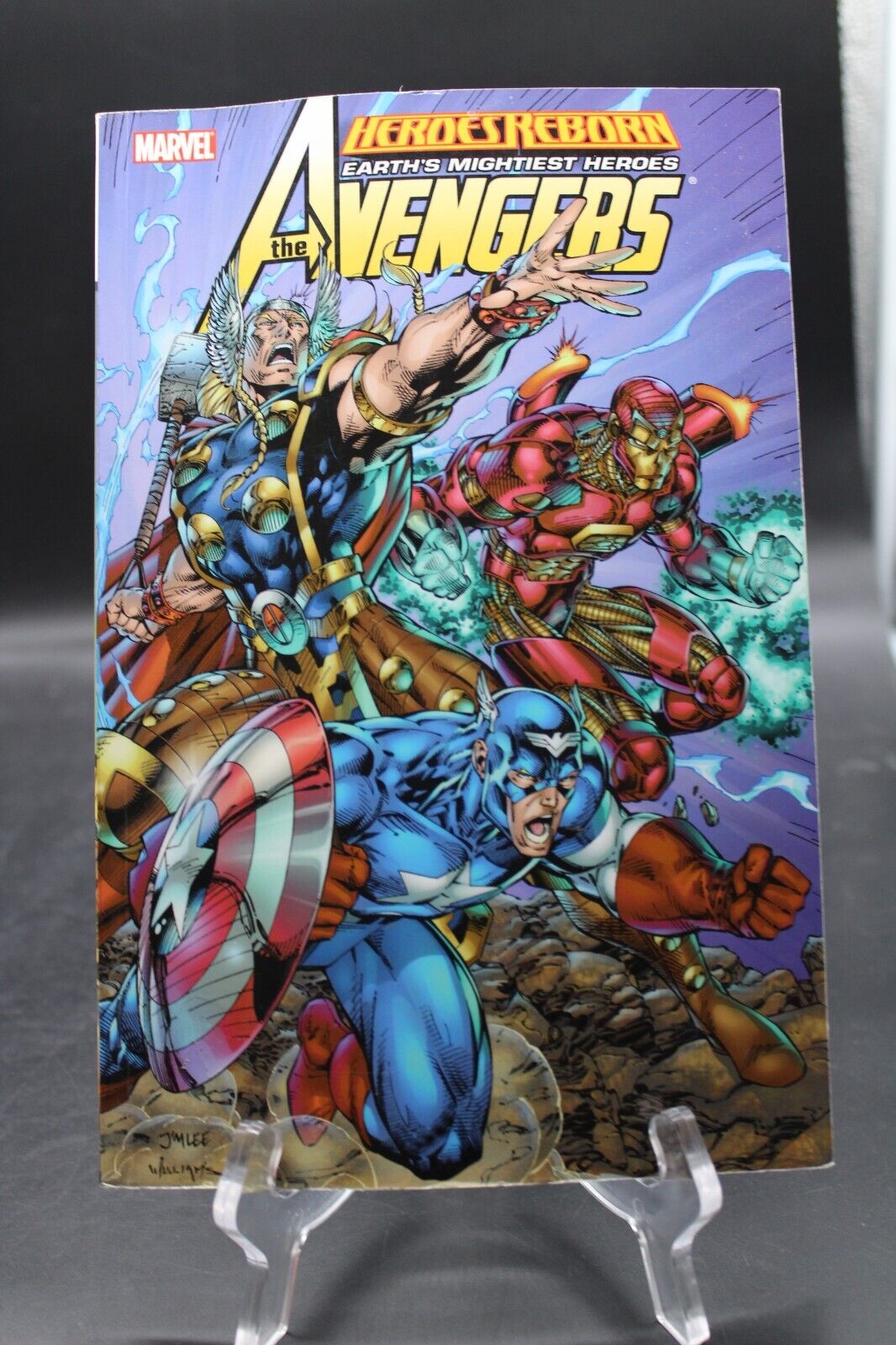 Marvel Heroes Reborn THE AVENGERS TPB Graphic Novel