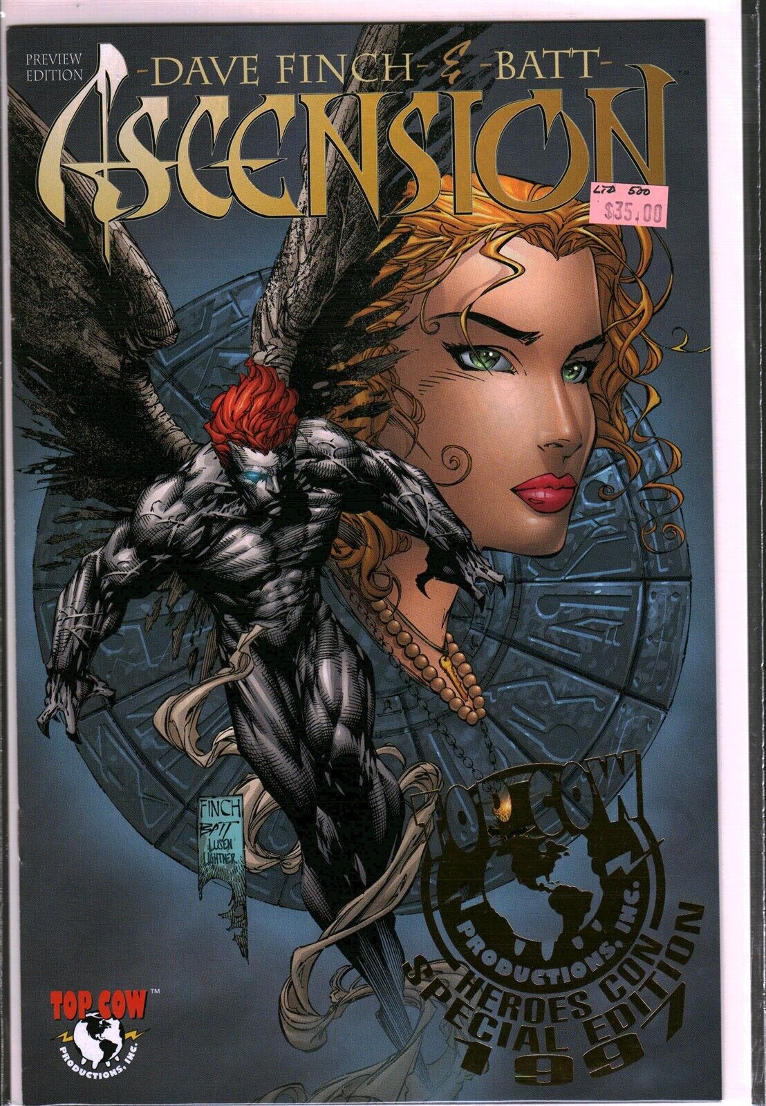 Top Cow Comics Ascension Heroes-Con Special Preview Edition Comic Book 1997
