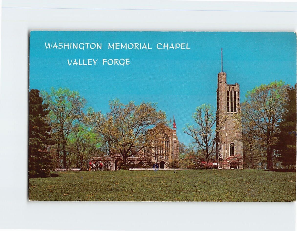 Postcard Washington Memorial Chapel, Valley Forge, Pennsylvania