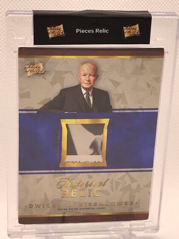 2022 Pieces of the Past Presidential Relic #84 Eisenhower Cracked Ice